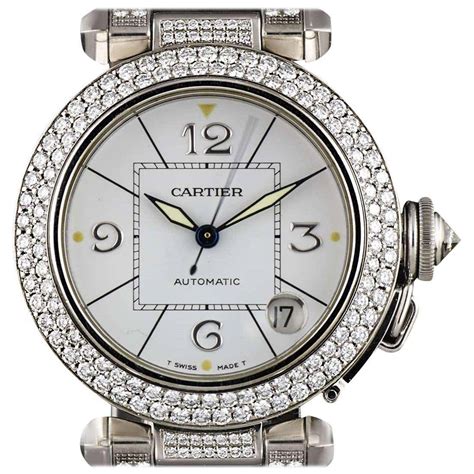 cartier uhr mit diamanten